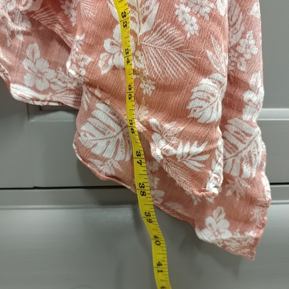 Forever 21 Swim Cover Up Tropical Floral Large - Picture 5 of 11